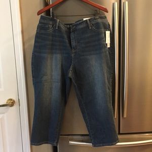 Dress Barn Signature Fit Jean Capris